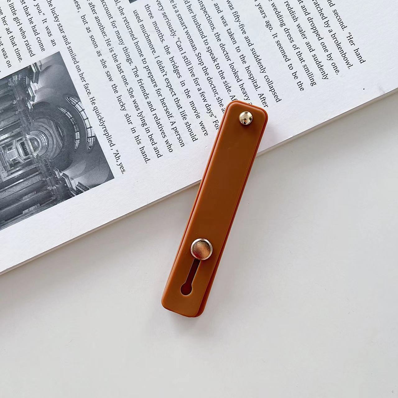 Phone Case Wristband Ring Stand Back Strap Holder Universal Protective Cover Bracket Foldable Lazy Use