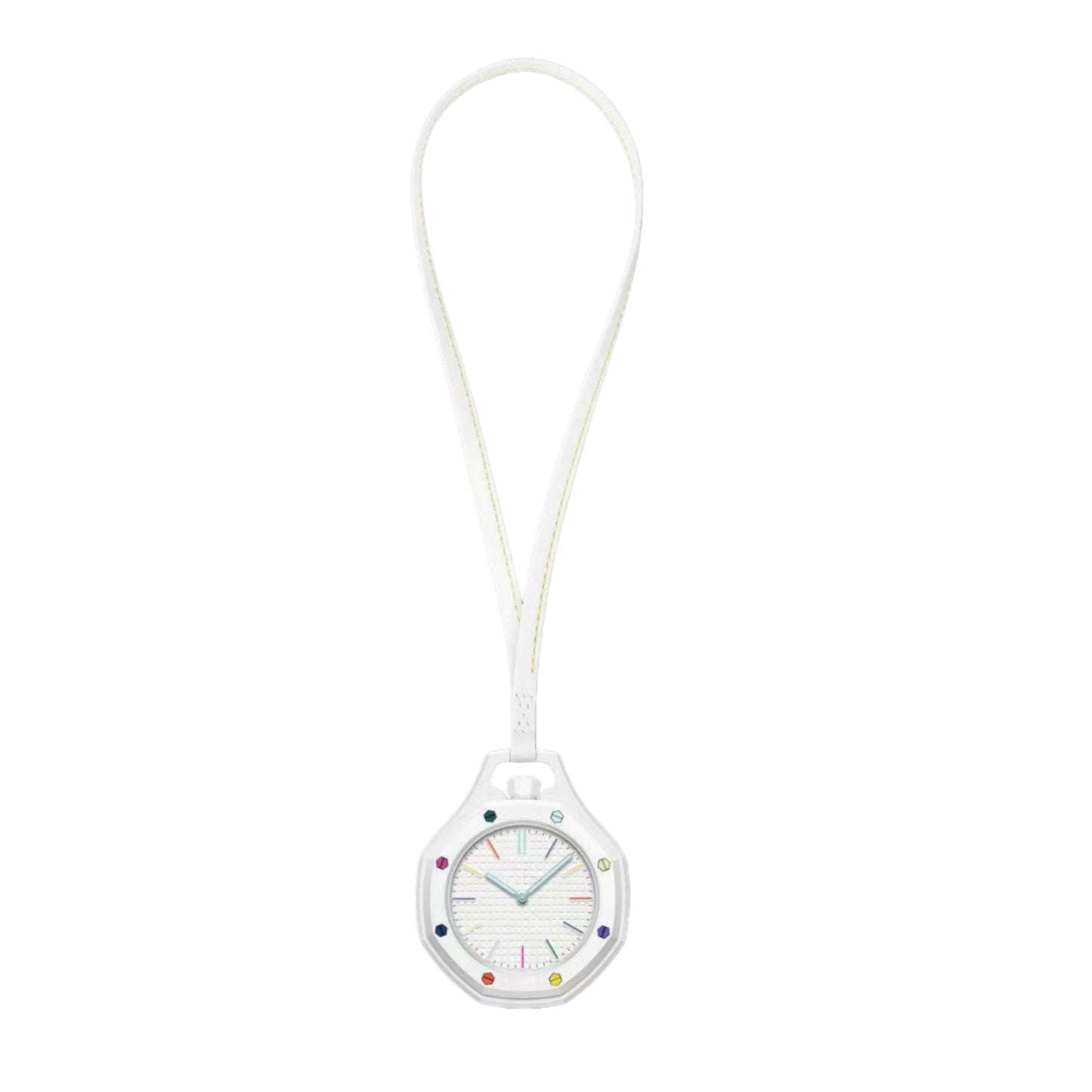 Edition Octagonal Pendant Quartz Watch SW Watch Dopamine Pastel Pocket Watch