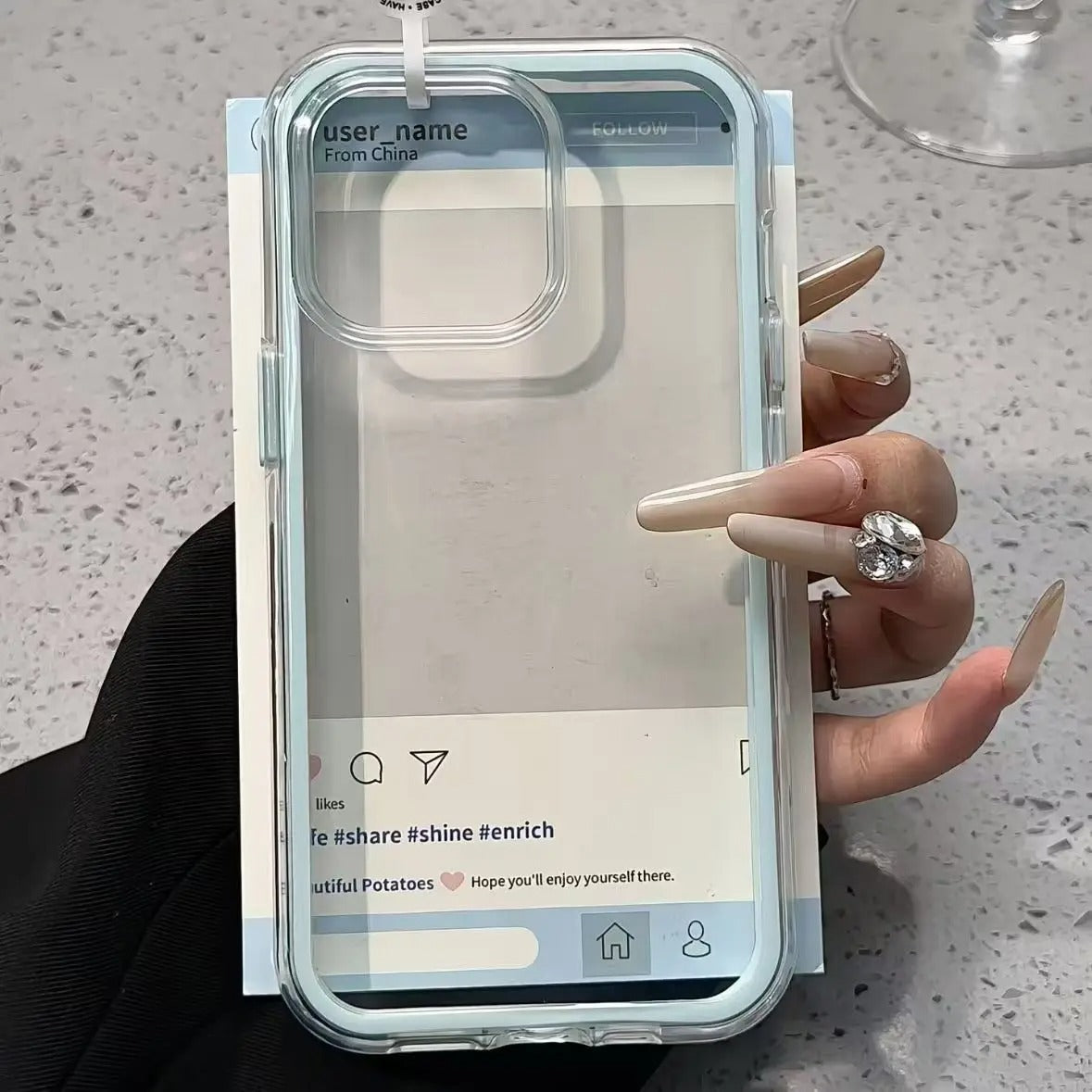 Suitable for Apple 17 ProMax phone case 2-in-1 solid color border transparent iPhone 15 anti drop 14 soft case 16