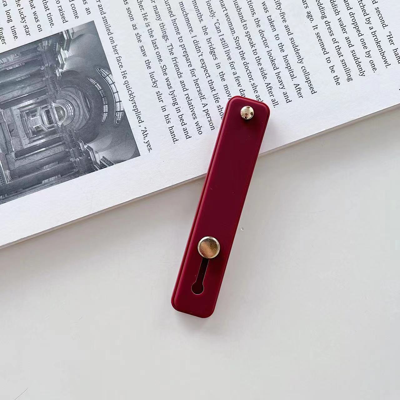 Phone Case Wristband Ring Stand Back Strap Holder Universal Protective Cover Bracket Foldable Lazy Use