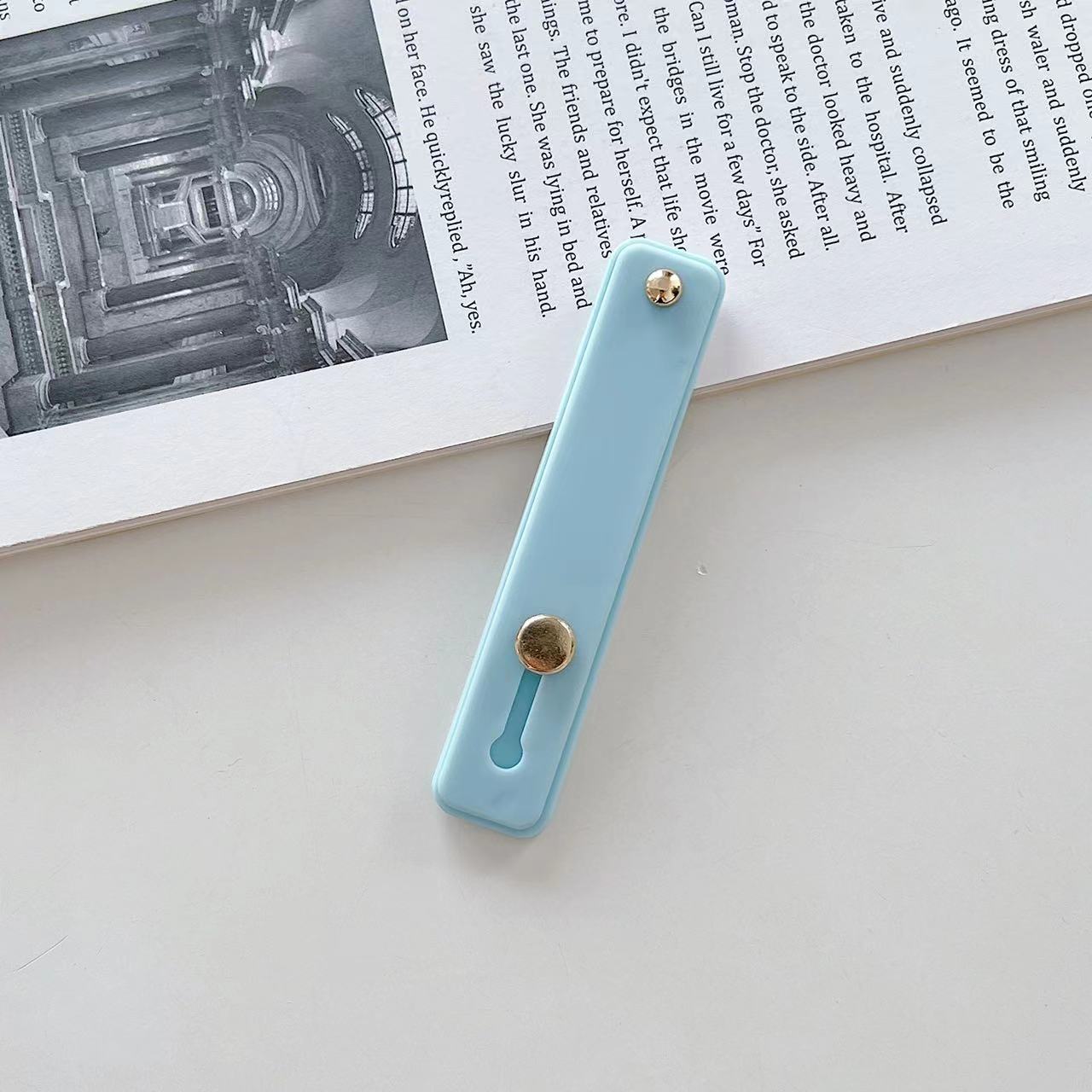 Phone Case Wristband Ring Stand Back Strap Holder Universal Protective Cover Bracket Foldable Lazy Use