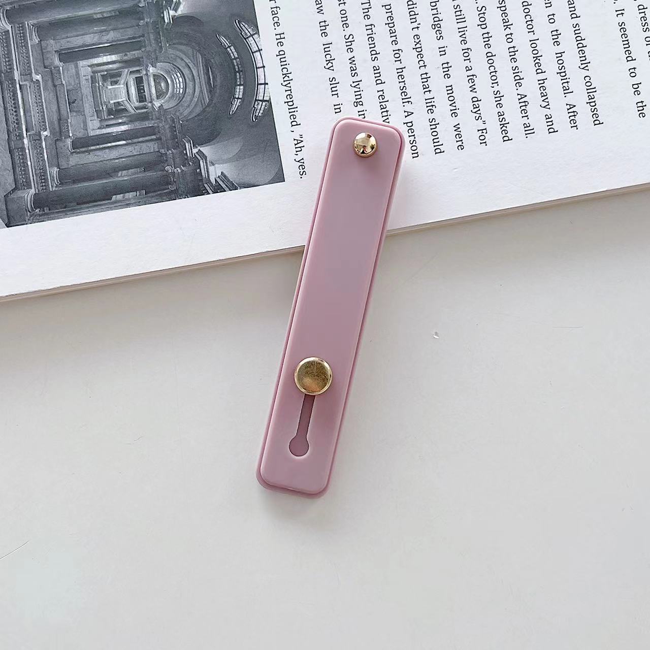Phone Case Wristband Ring Stand Back Strap Holder Universal Protective Cover Bracket Foldable Lazy Use