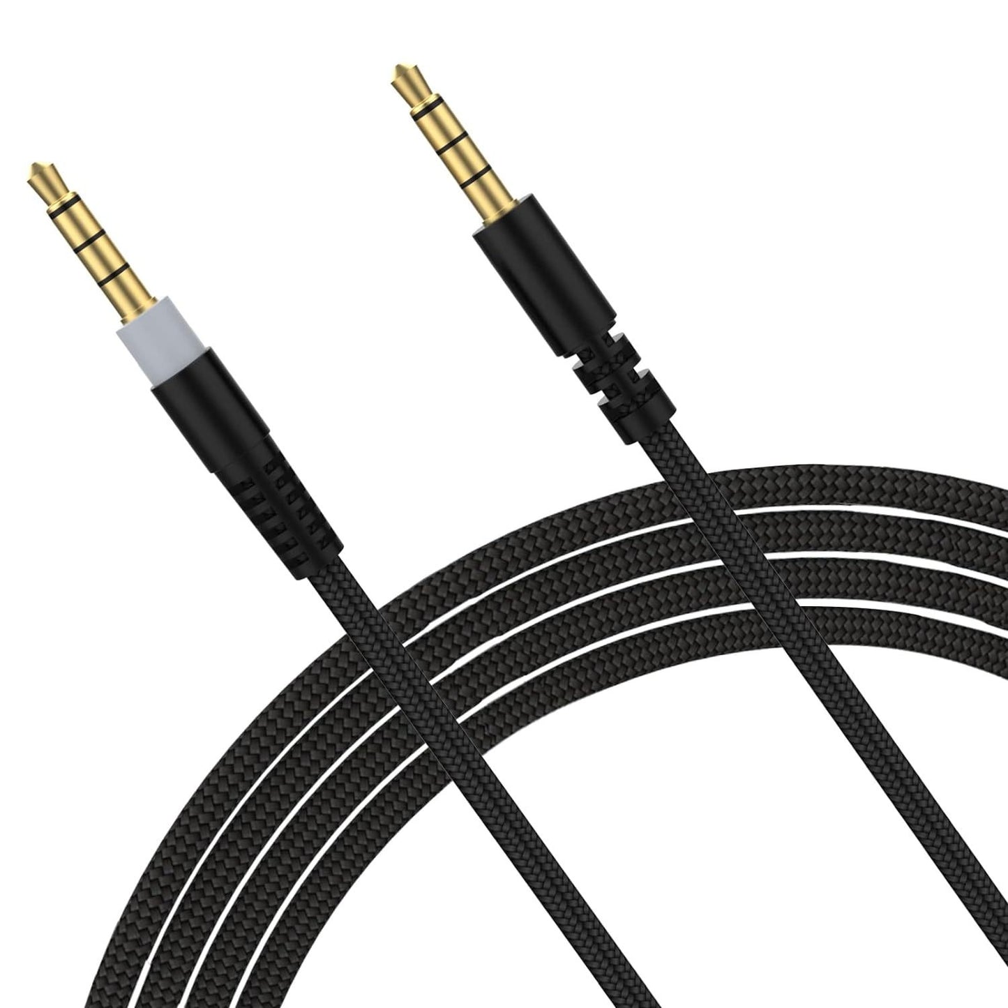 Suitable for Kingston HyperX Cloud Alpha/Mix 3.5mm male to male headphone recording cable