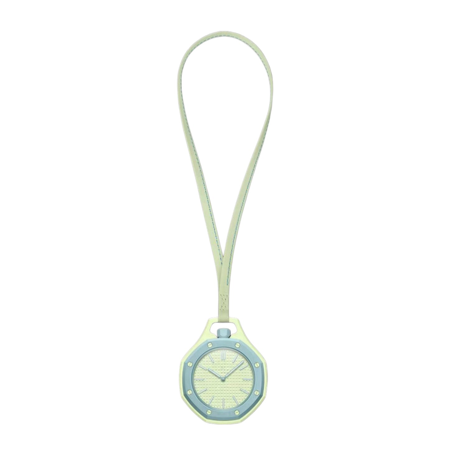 Edition Octagonal Pendant Quartz Watch SW Watch Dopamine Pastel Pocket Watch