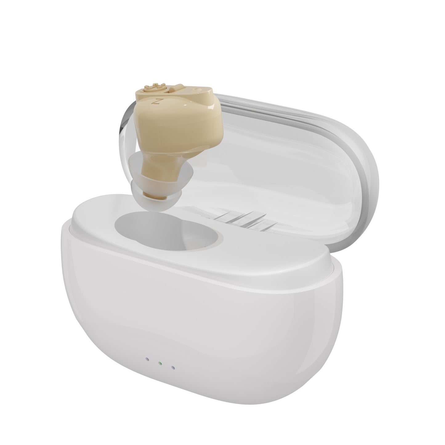 Portable Hearing Aid for Elderly - Rechargeable In-Ear Sound Amplifier, Hearing Assistance Device Accessories