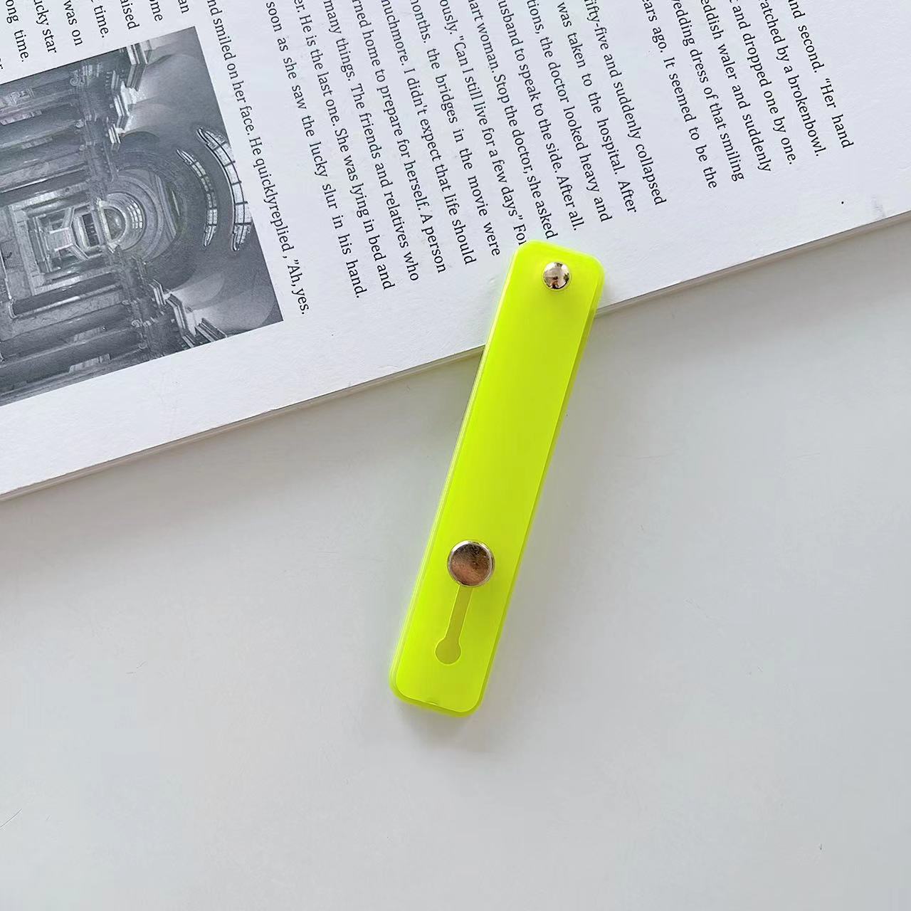 Phone Case Wristband Ring Stand Back Strap Holder Universal Protective Cover Bracket Foldable Lazy Use