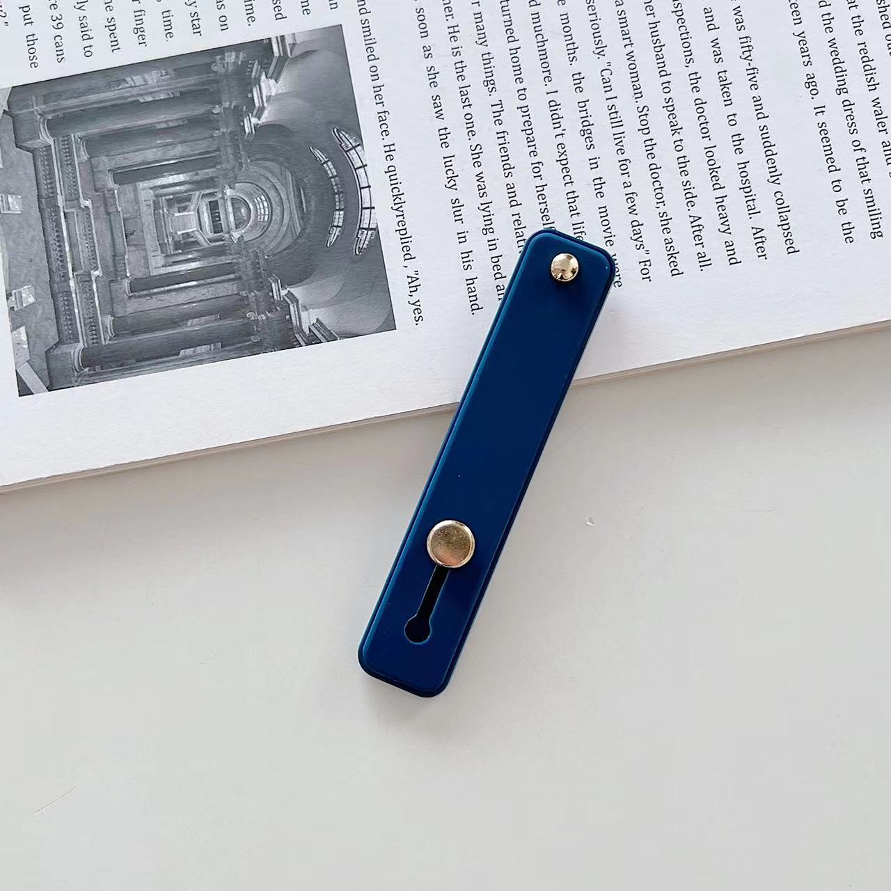 Phone Case Wristband Ring Stand Back Strap Holder Universal Protective Cover Bracket Foldable Lazy Use