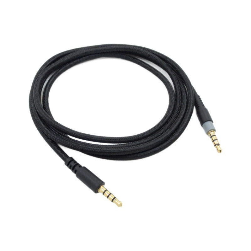Suitable for Kingston HyperX Cloud Alpha/Mix 3.5mm male to male headphone recording cable