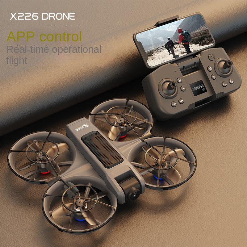 X226 VR Version Brushless Drone FPV Racing Drone with Optical Flow Hovering, HD Aerial Photography Remote Control Aircraft