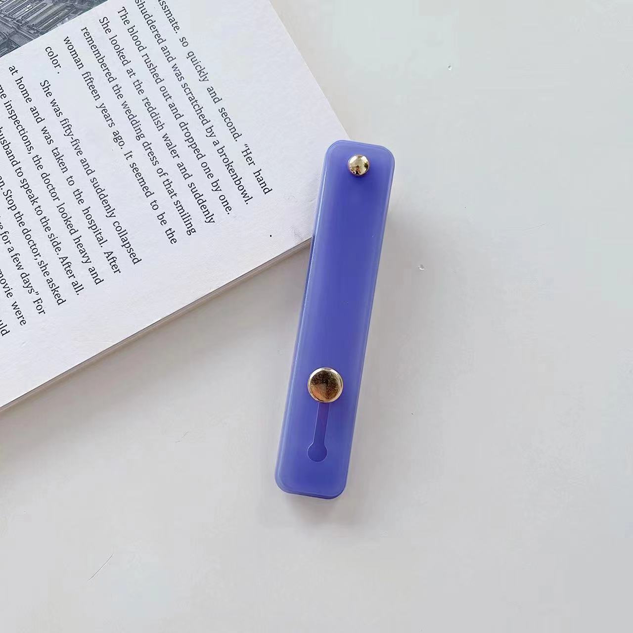 Phone Case Wristband Ring Stand Back Strap Holder Universal Protective Cover Bracket Foldable Lazy Use