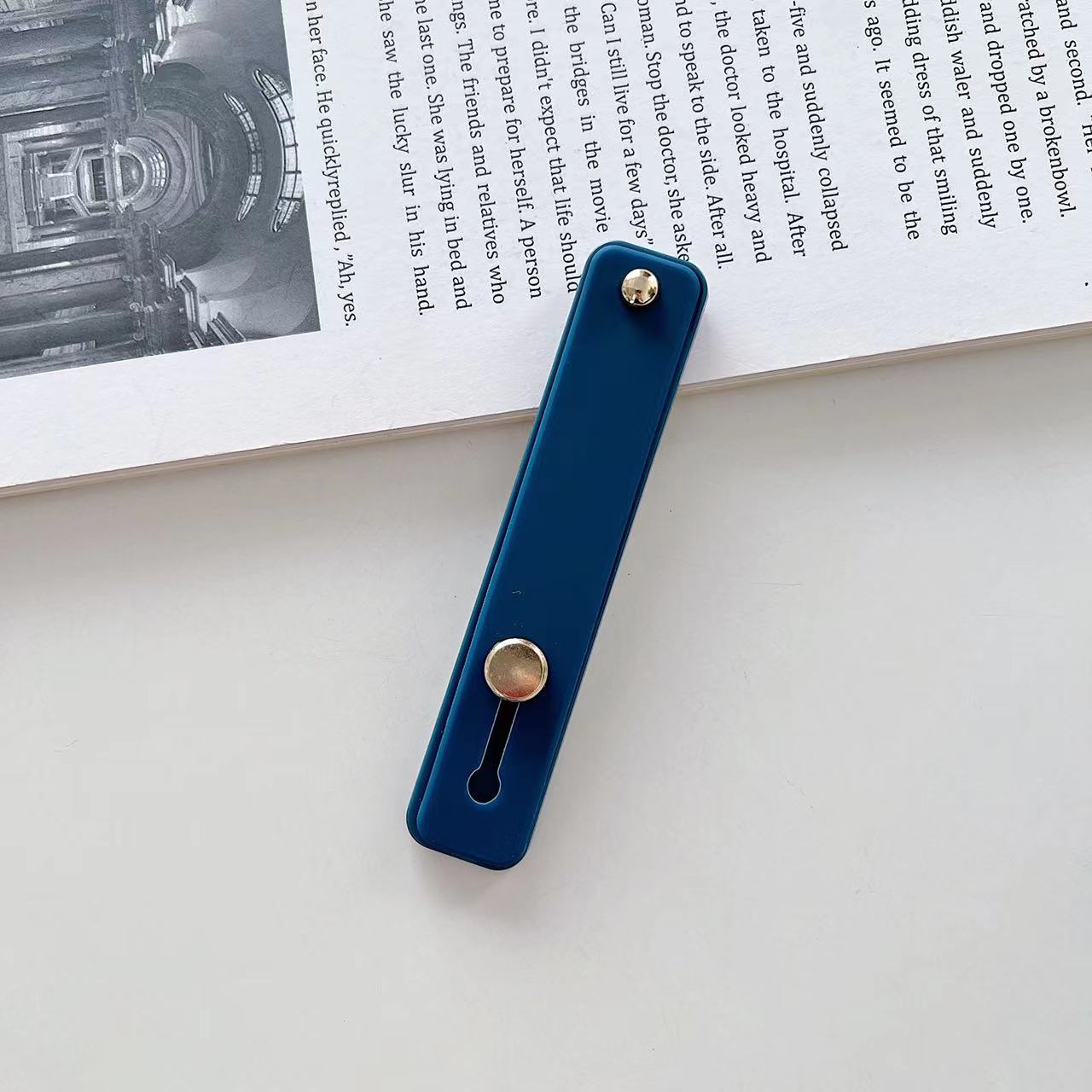 Phone Case Wristband Ring Stand Back Strap Holder Universal Protective Cover Bracket Foldable Lazy Use