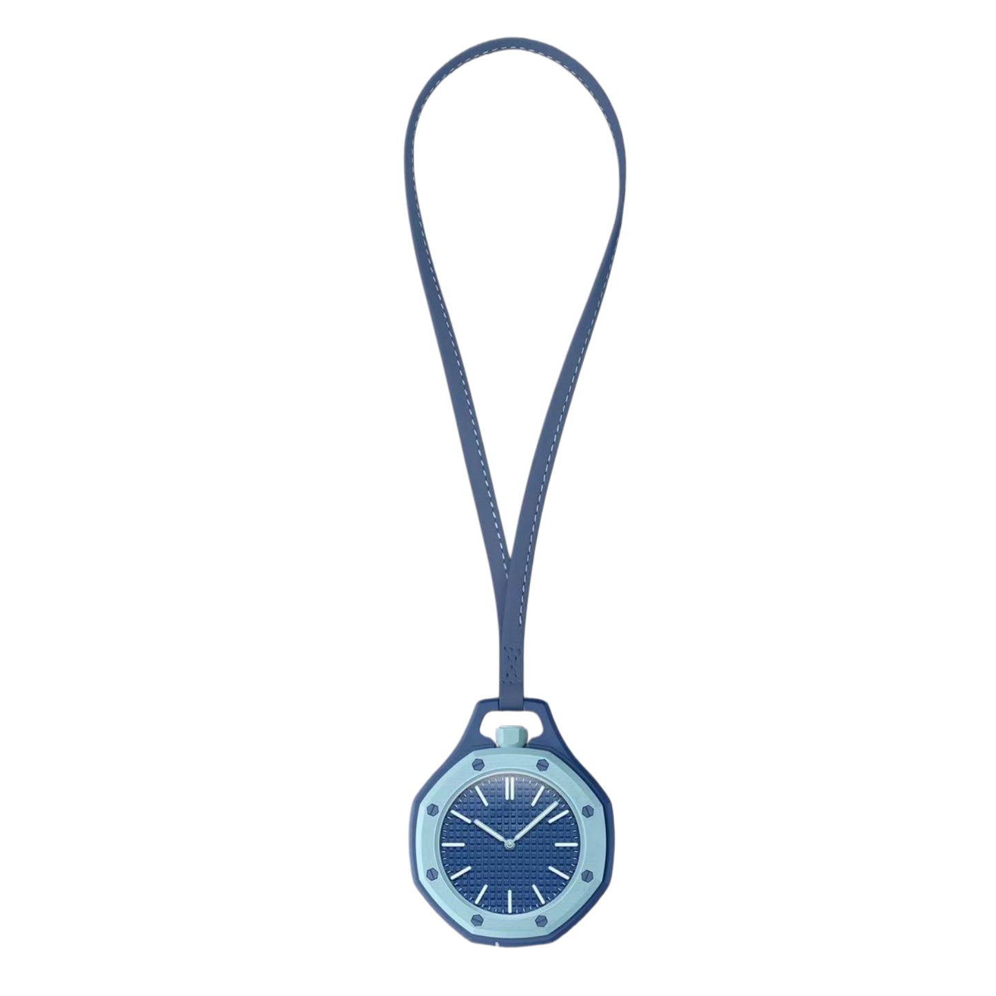 Edition Octagonal Pendant Quartz Watch SW Watch Dopamine Pastel Pocket Watch