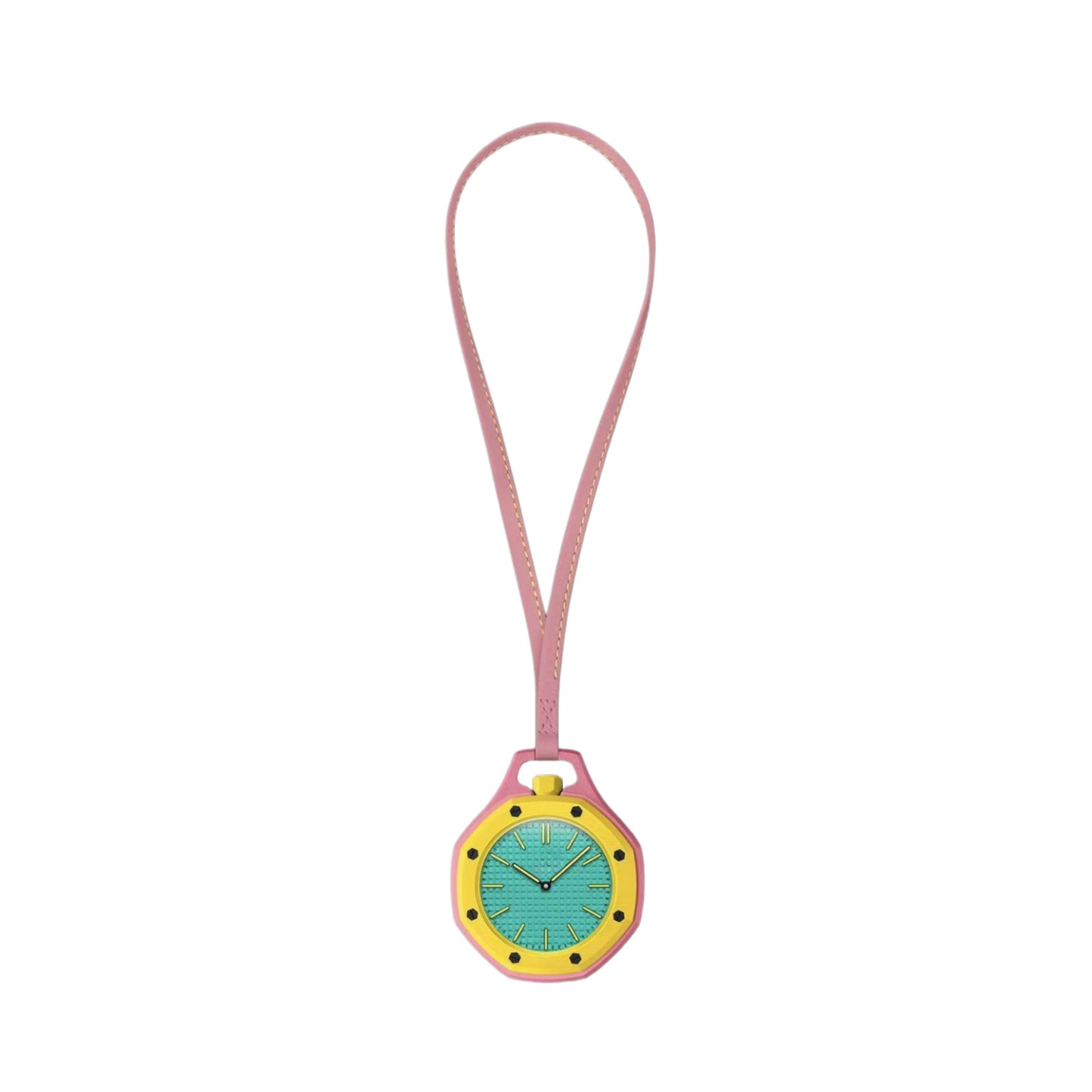 Edition Octagonal Pendant Quartz Watch SW Watch Dopamine Pastel Pocket Watch