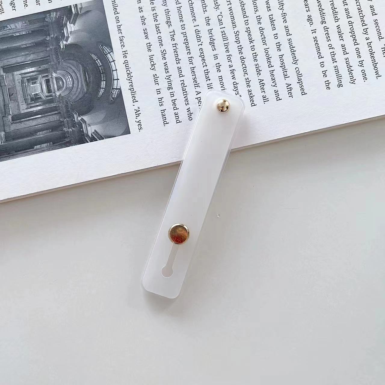 Phone Case Wristband Ring Stand Back Strap Holder Universal Protective Cover Bracket Foldable Lazy Use