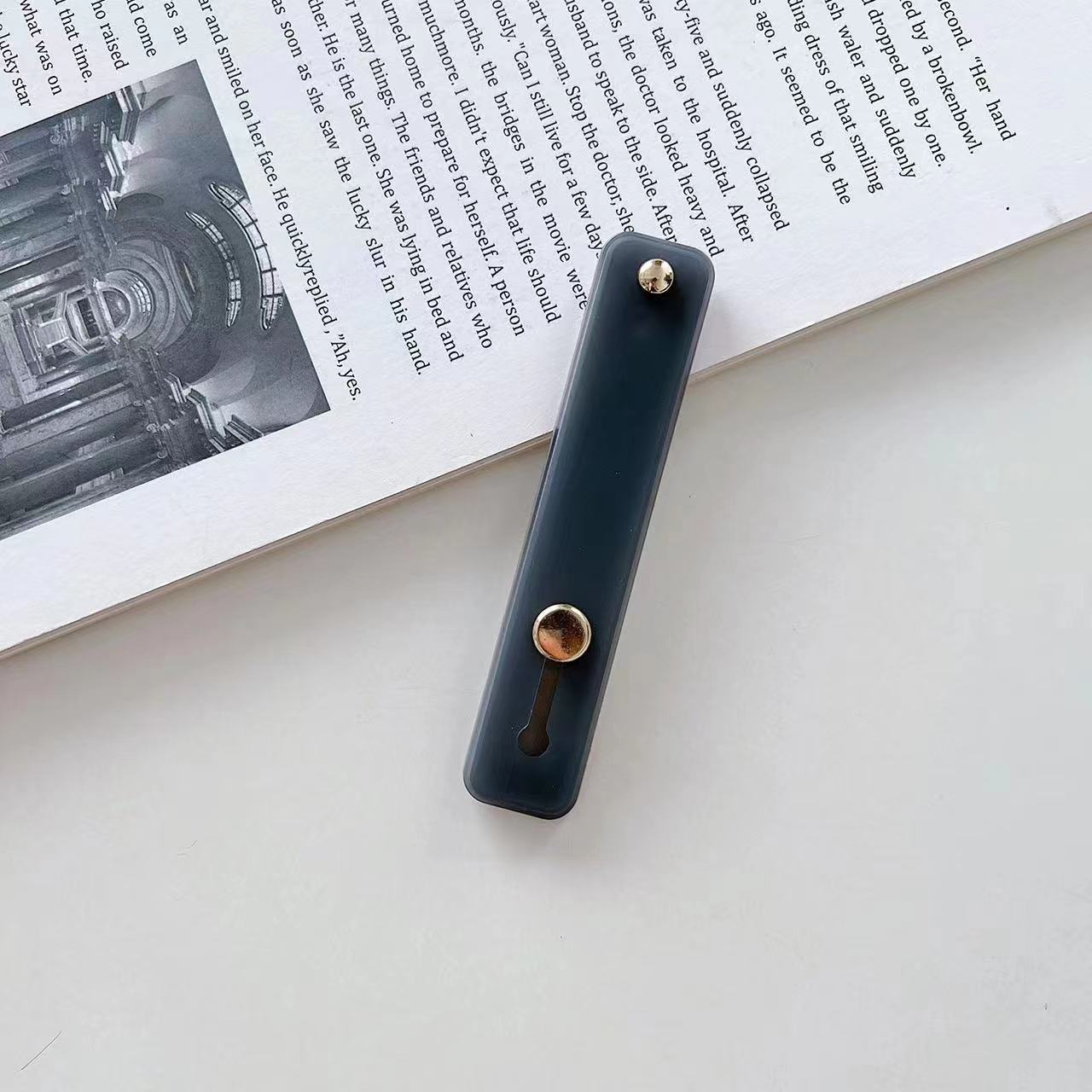 Phone Case Wristband Ring Stand Back Strap Holder Universal Protective Cover Bracket Foldable Lazy Use