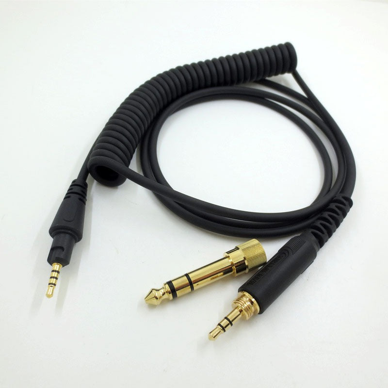 Suitable for Pioneer HDJ-CUE1 X7 S7 X5 X7 Earphone Cable Head mounted Spring Earphone Audio Cable