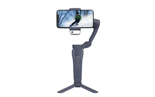 F12 mobile phone 3-axis anti shake stabilizer Tiktok live broadcast camera PTZ AI intelligent tracking face recognition