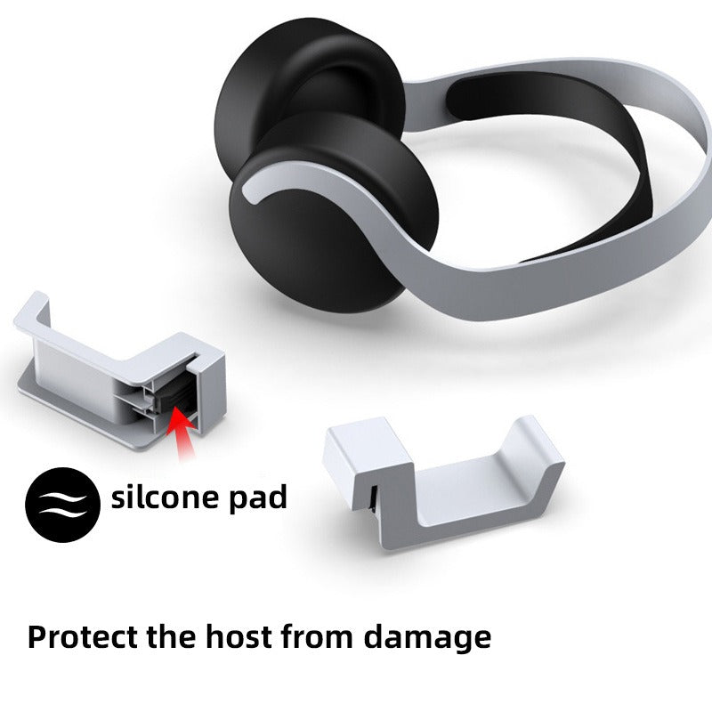 Suitable for PS5 host headphone rack P5 game console hanging bracket headphone storage side hook