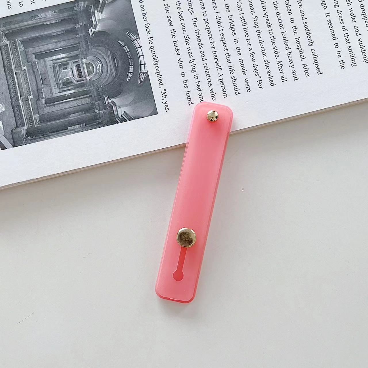 Phone Case Wristband Ring Stand Back Strap Holder Universal Protective Cover Bracket Foldable Lazy Use