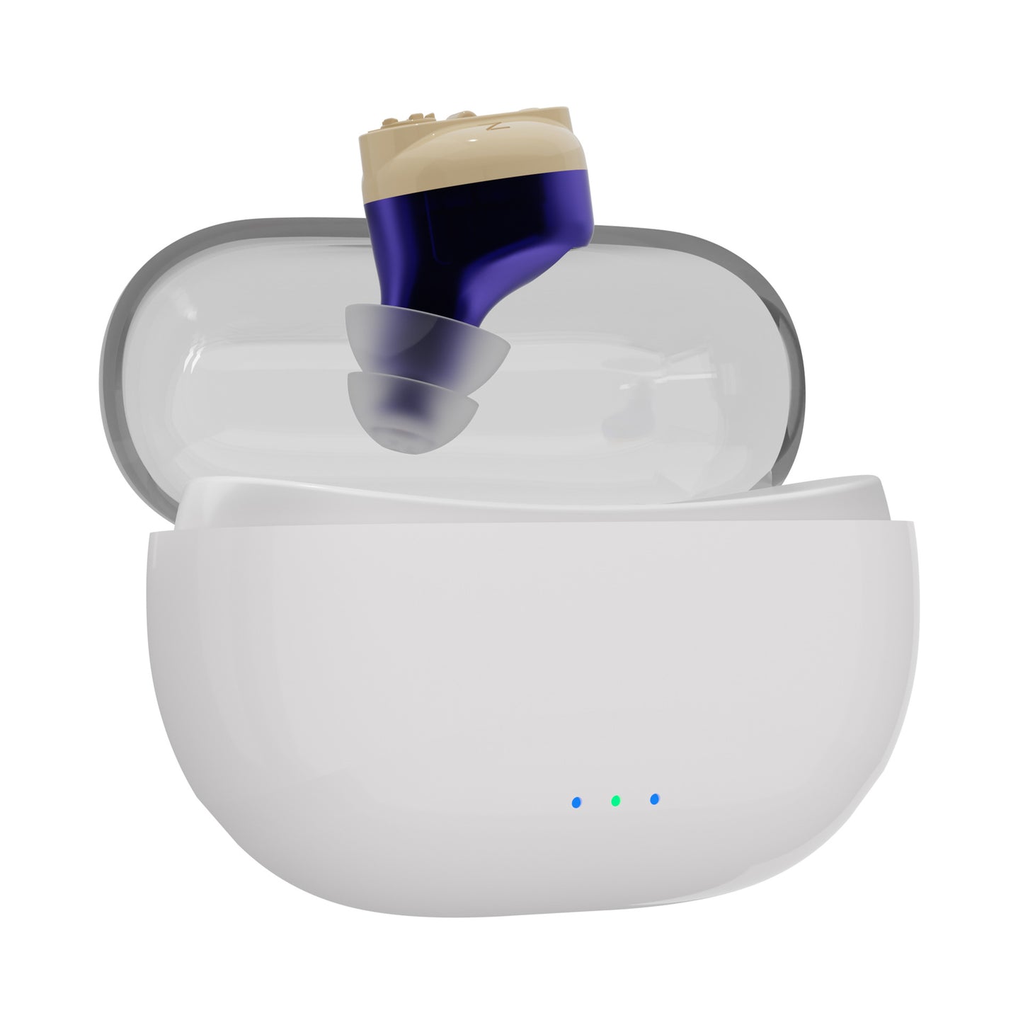 Portable Hearing Aid for Elderly - Rechargeable In-Ear Sound Amplifier, Hearing Assistance Device Accessories