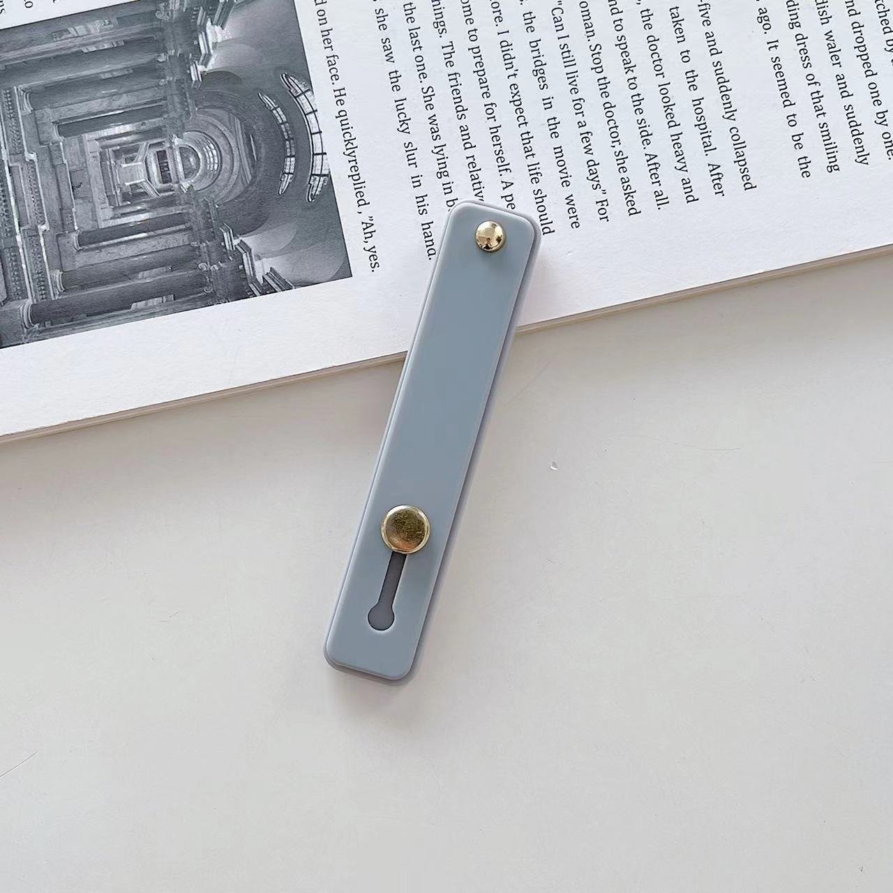 Phone Case Wristband Ring Stand Back Strap Holder Universal Protective Cover Bracket Foldable Lazy Use