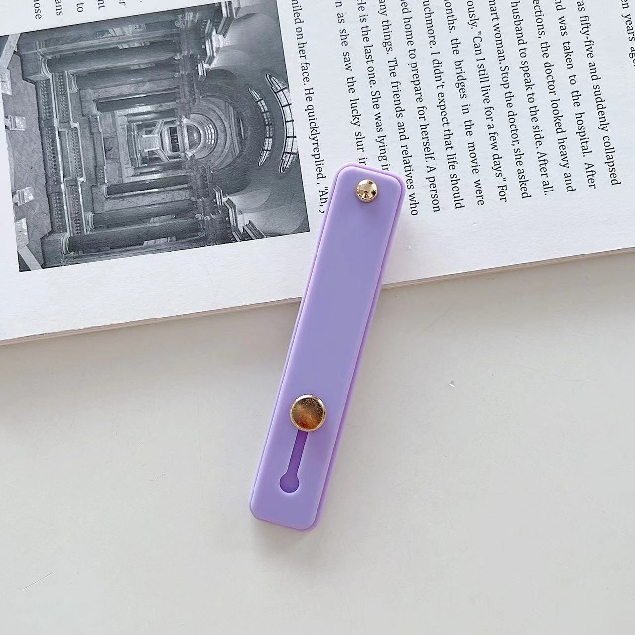 Phone Case Wristband Ring Stand Back Strap Holder Universal Protective Cover Bracket Foldable Lazy Use