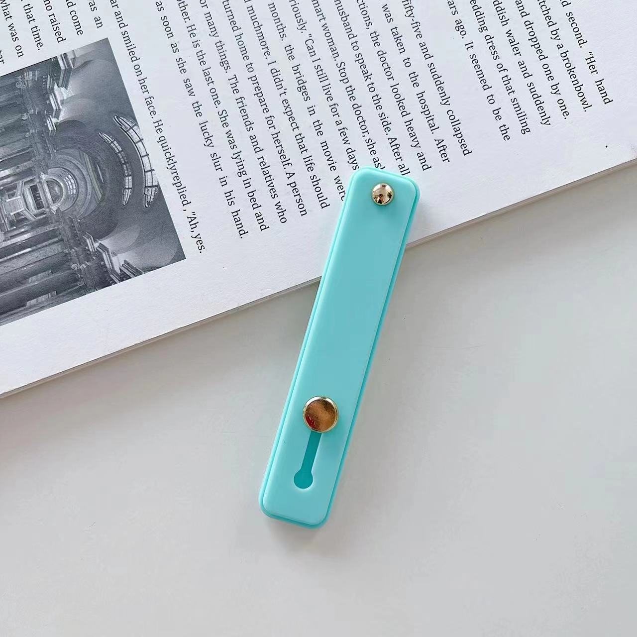 Phone Case Wristband Ring Stand Back Strap Holder Universal Protective Cover Bracket Foldable Lazy Use