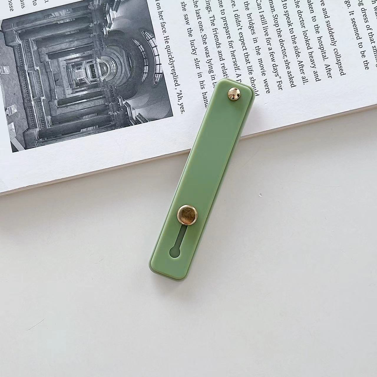 Phone Case Wristband Ring Stand Back Strap Holder Universal Protective Cover Bracket Foldable Lazy Use