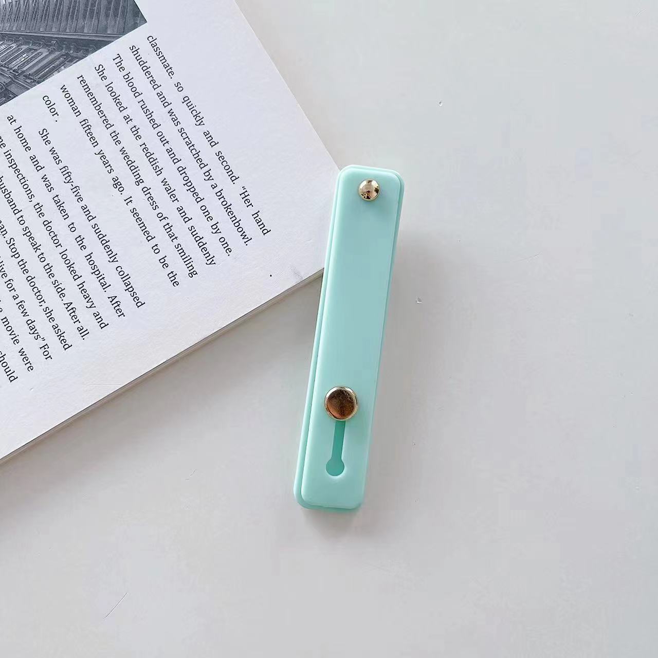 Phone Case Wristband Ring Stand Back Strap Holder Universal Protective Cover Bracket Foldable Lazy Use