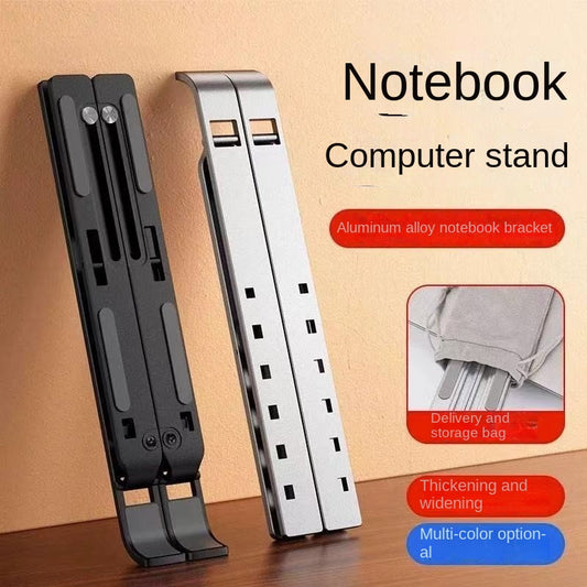 Laptop Stand Foldable Portable Cooling Pad Elevated N3 Bracket Aluminum Desktop Stable Computer Stand