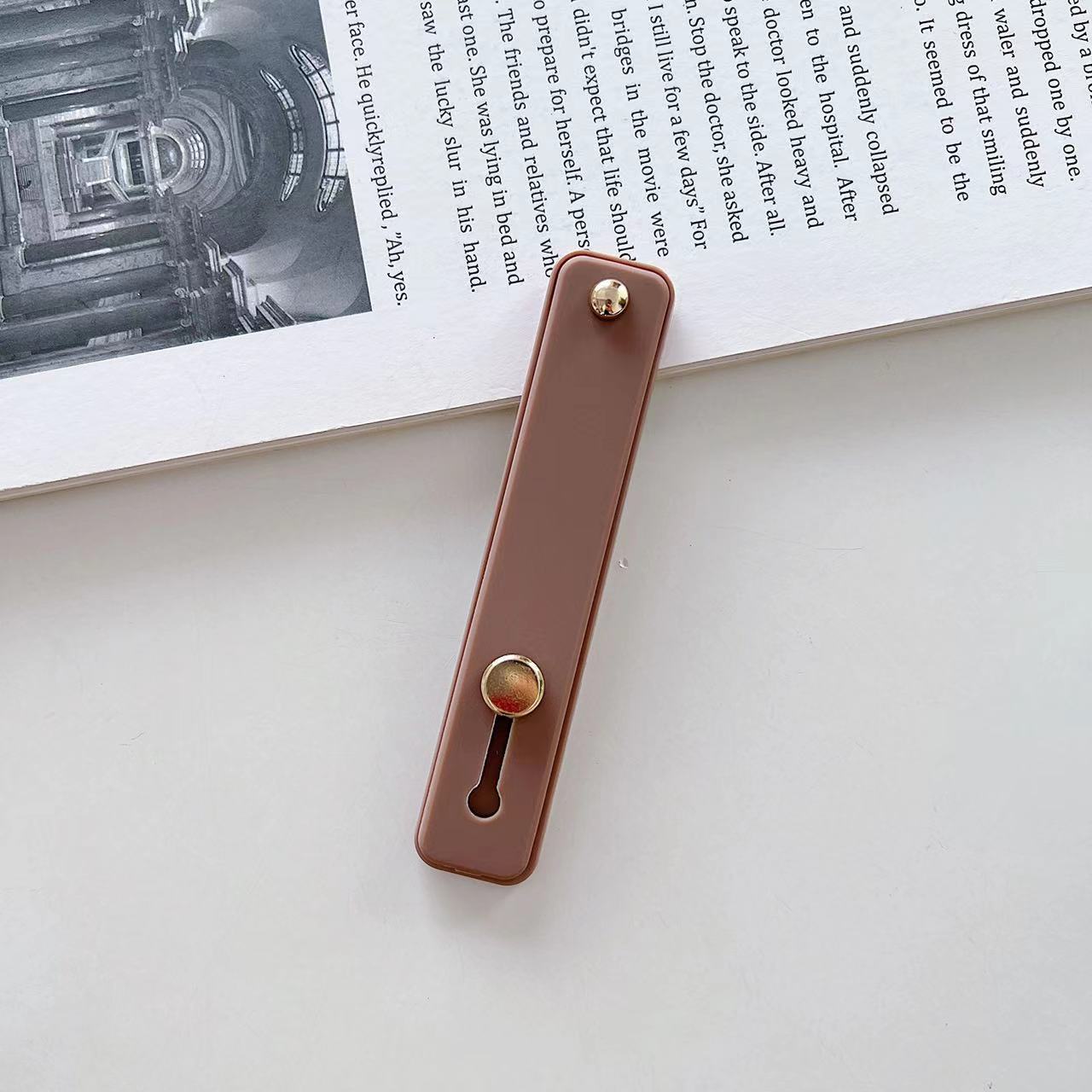 Phone Case Wristband Ring Stand Back Strap Holder Universal Protective Cover Bracket Foldable Lazy Use