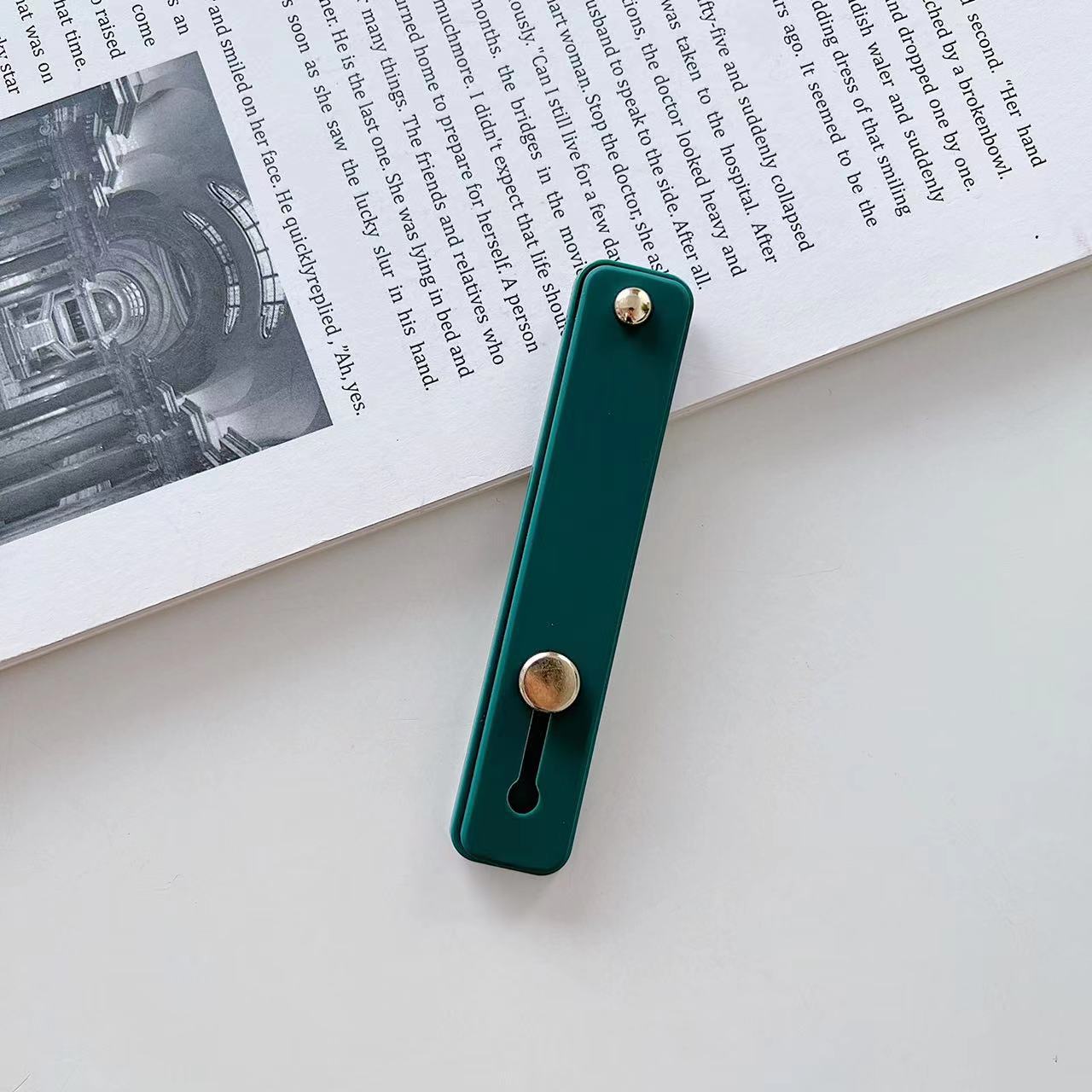 Phone Case Wristband Ring Stand Back Strap Holder Universal Protective Cover Bracket Foldable Lazy Use