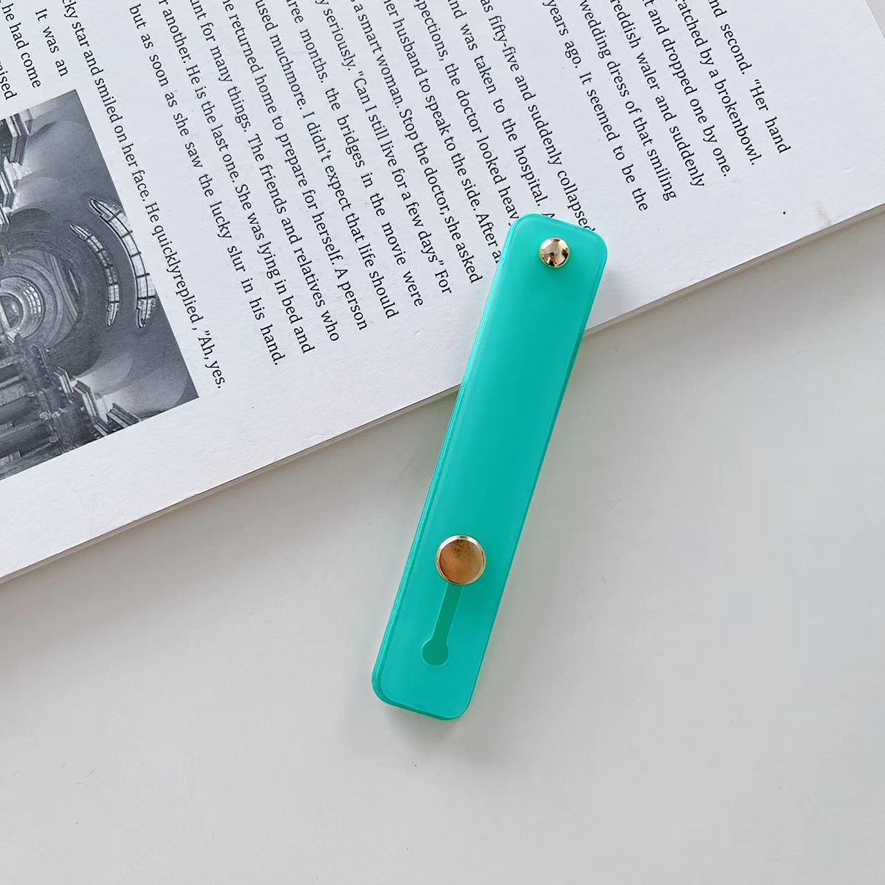 Phone Case Wristband Ring Stand Back Strap Holder Universal Protective Cover Bracket Foldable Lazy Use