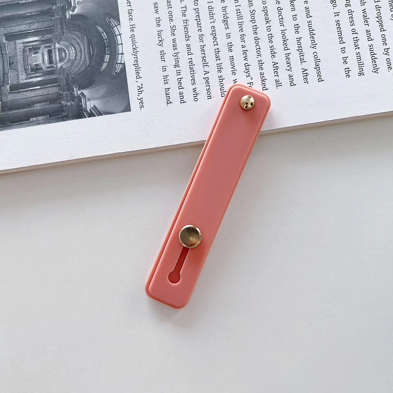 Phone Case Wristband Ring Stand Back Strap Holder Universal Protective Cover Bracket Foldable Lazy Use