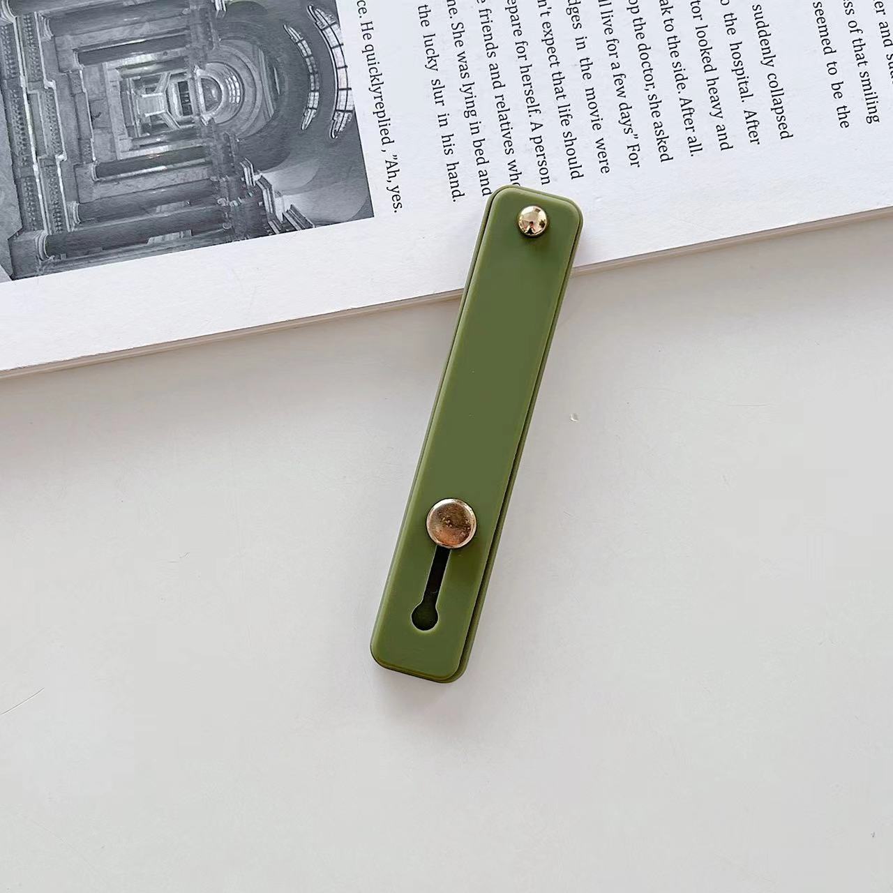 Phone Case Wristband Ring Stand Back Strap Holder Universal Protective Cover Bracket Foldable Lazy Use
