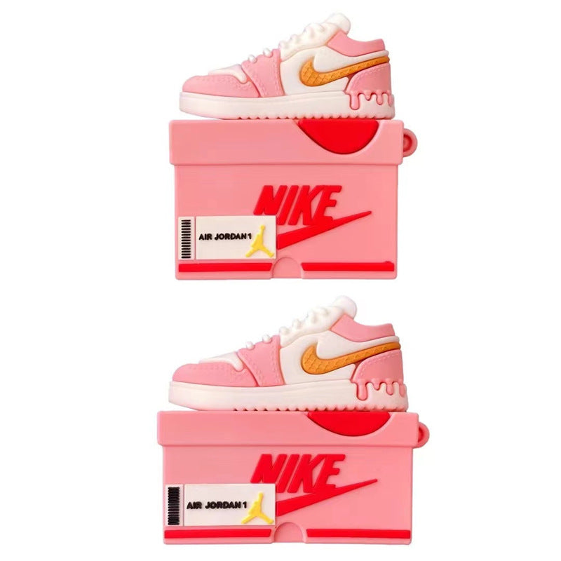 Creative 3D Shoe Box for AirPods Pro Apple Bluetooth Earphone Case 1/2/3 Generations Protective Cover