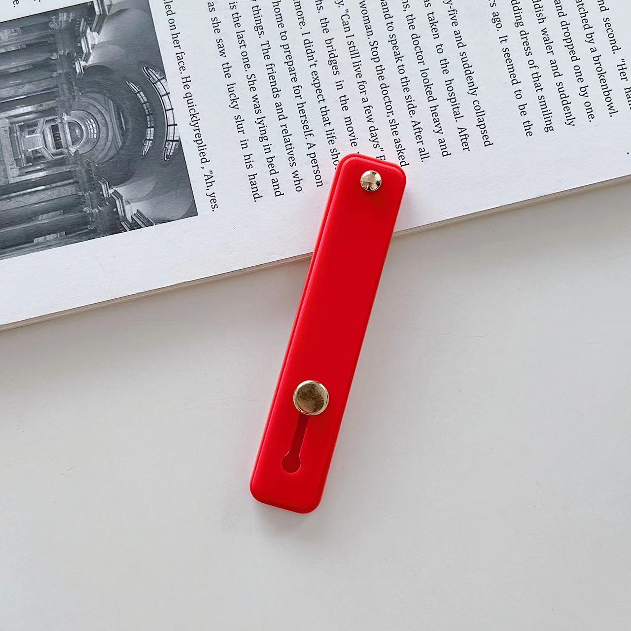 Phone Case Wristband Ring Stand Back Strap Holder Universal Protective Cover Bracket Foldable Lazy Use