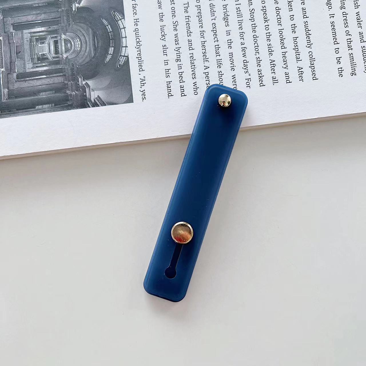 Phone Case Wristband Ring Stand Back Strap Holder Universal Protective Cover Bracket Foldable Lazy Use