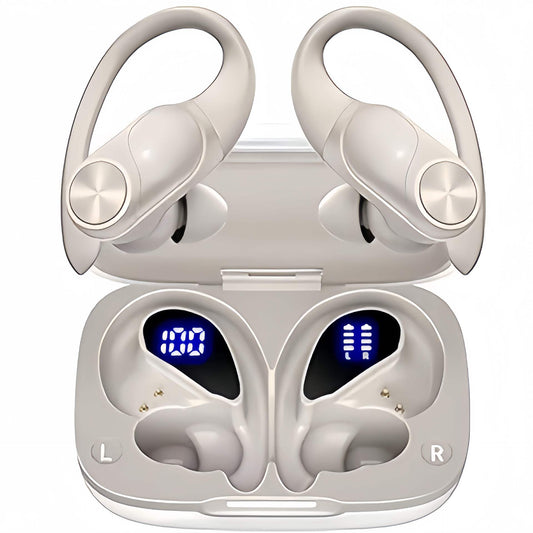 Wireless Bluetooth Long Range Sports Running Noise cancelling Earbuds