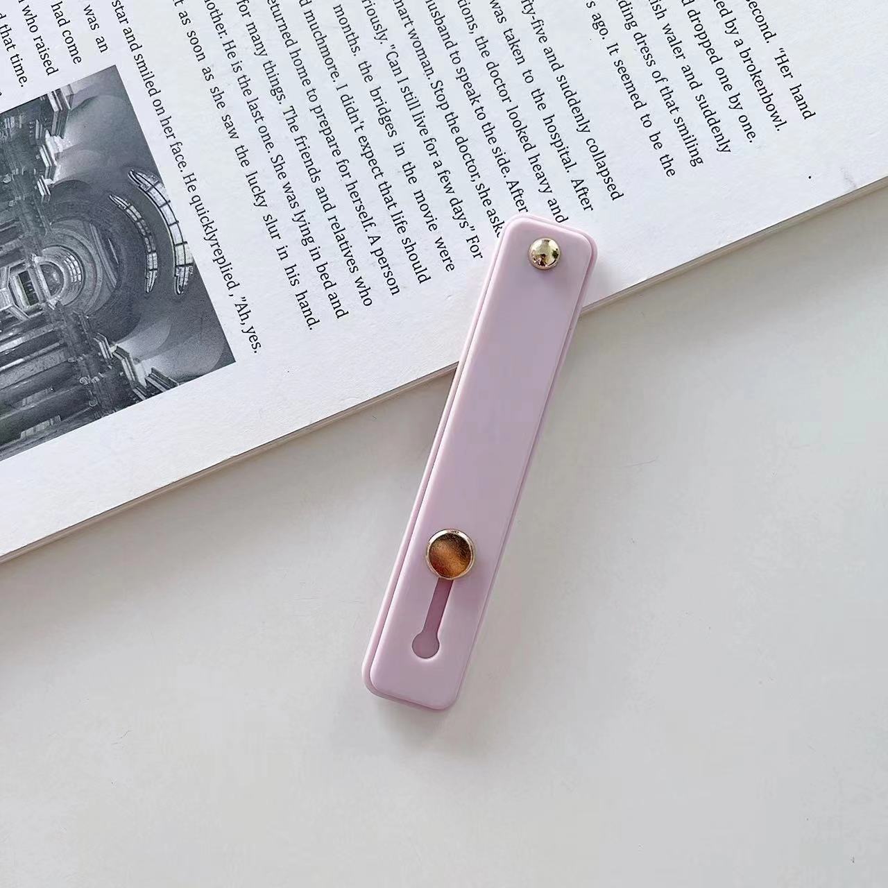 Phone Case Wristband Ring Stand Back Strap Holder Universal Protective Cover Bracket Foldable Lazy Use
