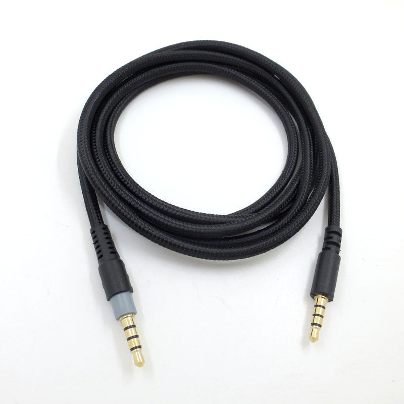 Suitable for Kingston HyperX Cloud Alpha/Mix 3.5mm male to male headphone recording cable