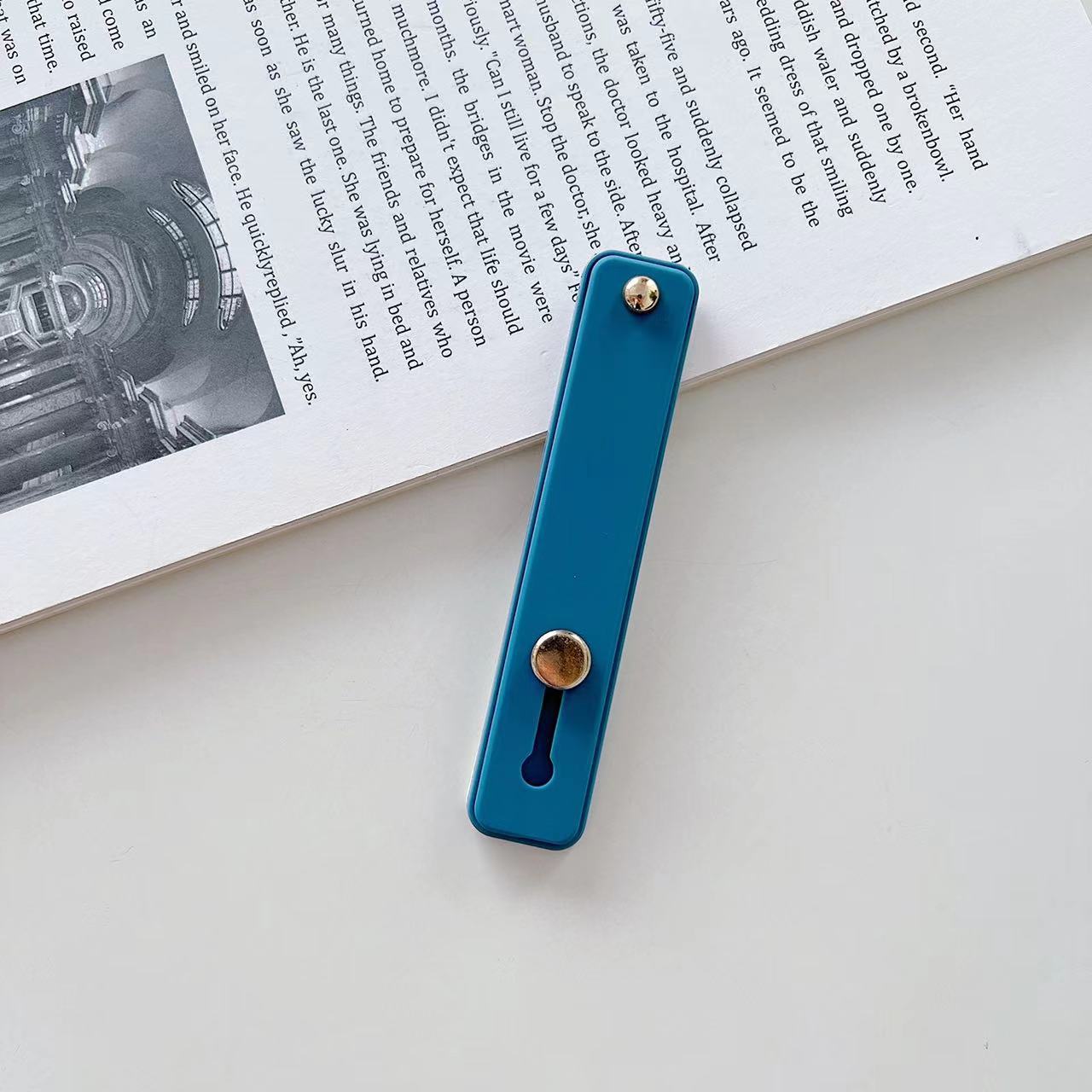 Phone Case Wristband Ring Stand Back Strap Holder Universal Protective Cover Bracket Foldable Lazy Use