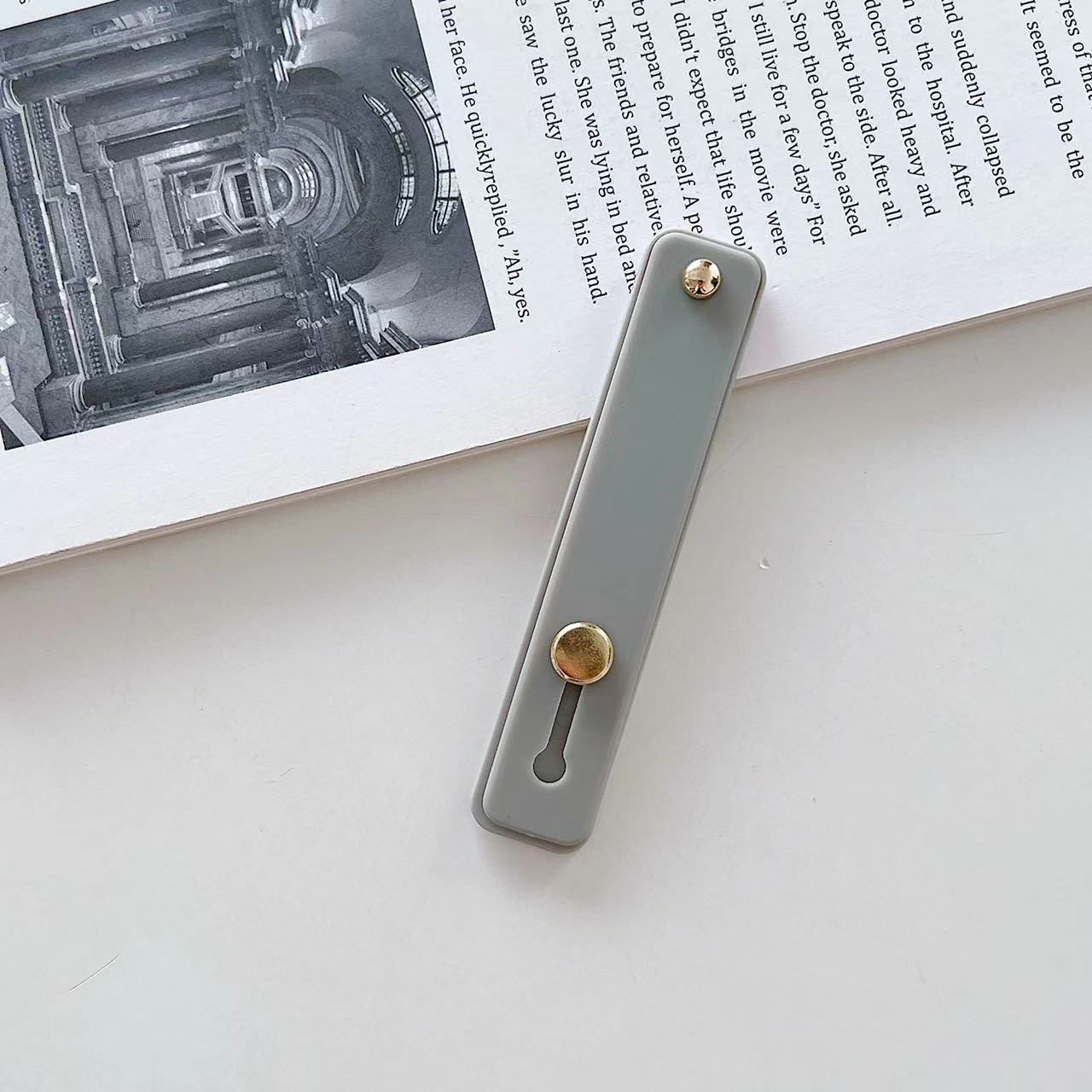 Phone Case Wristband Ring Stand Back Strap Holder Universal Protective Cover Bracket Foldable Lazy Use