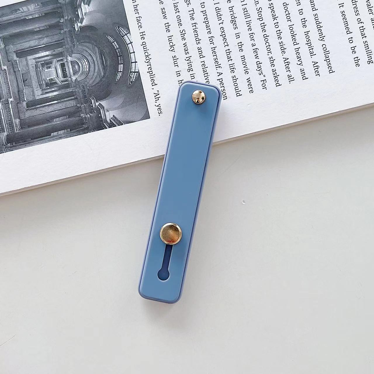 Phone Case Wristband Ring Stand Back Strap Holder Universal Protective Cover Bracket Foldable Lazy Use